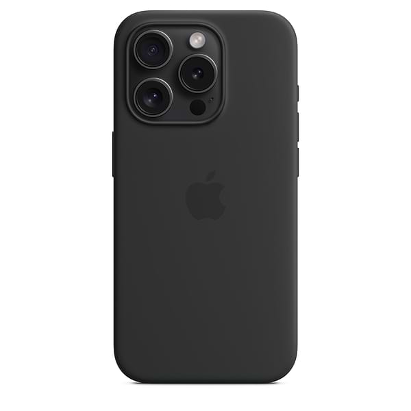 Фото - Чехол для смартфона Apple Silicone Case with MagSafe iPhone 15 Pro Black (MT1A3)