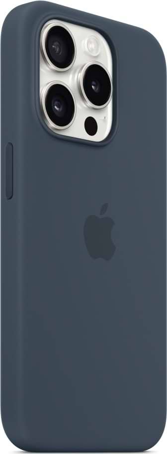 Фото - Чехол для смартфона Apple Silicone Case with MagSafe iPhone 15 Pro Storm Blue (MT1D3)