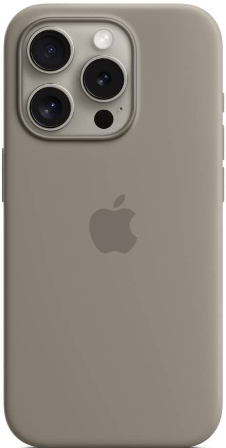 Чехол для смартфона Apple FineWoven Case with MagSafe iPhone 15 Pro Taupe (MT4J3) - Фото 1