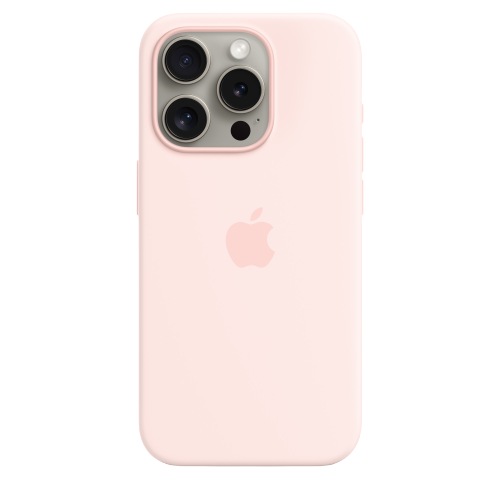 Фото - Чехол для смартфона Apple Silicone Case with MagSafe iPhone 15 Pro Light Pink (MT1F3)