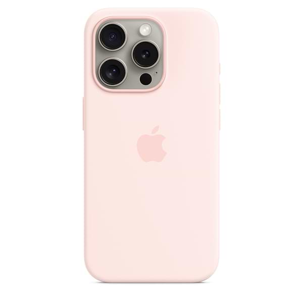 Фото - Чехол для смартфона Apple Silicone Case with MagSafe iPhone 15 Pro Light Pink (MT1F3)