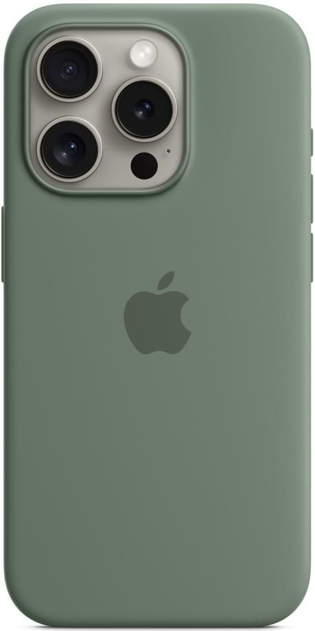 Фото - Чехол для смартфона Apple Silicone Case with MagSafe iPhone 15 Pro Cypress (MT1J3)