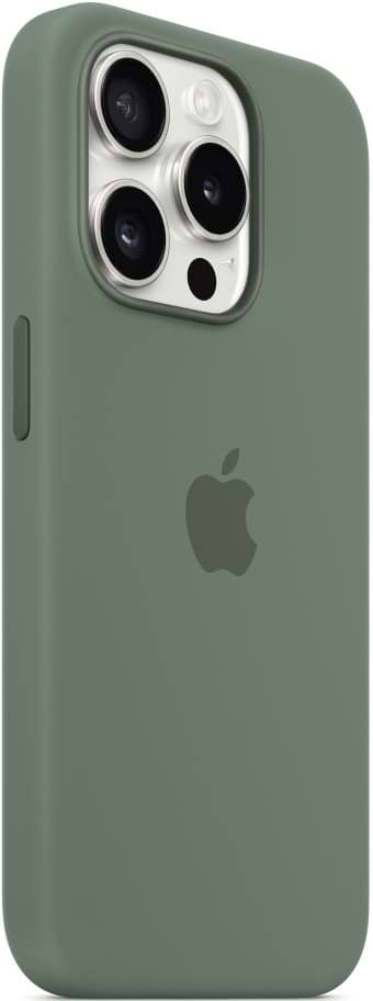 Фото - Чехол для смартфона Apple Silicone Case with MagSafe iPhone 15 Pro Cypress (MT1J3)