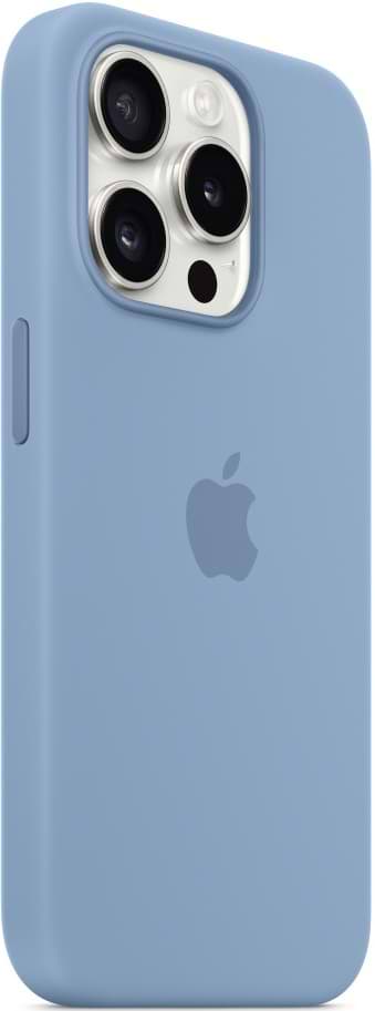 Фото - Чехол для смартфона Apple Silicone Case with MagSafe iPhone 15 Pro Winter Blue (MT1L3)