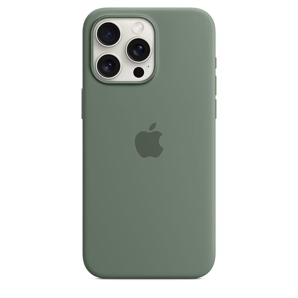 Фото - Чехол для смартфона Apple Silicone Case with MagSafe iPhone 15 Pro Max Cypress (MT1X3)