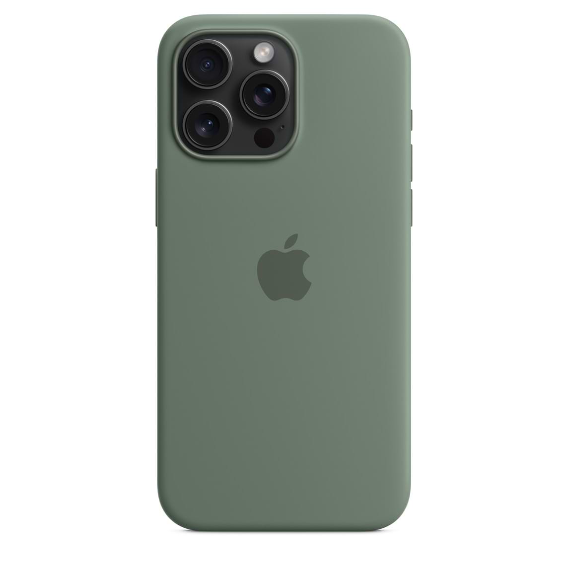 Чехол для смартфона Apple Silicone Case with MagSafe iPhone 15 Pro Max Cypress (MT1X3) - Фото 1