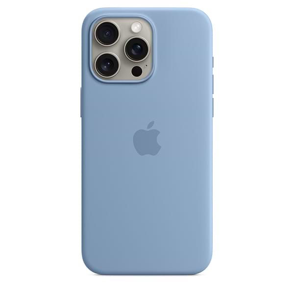 Фото - Чехол для смартфона Apple Silicone Case with MagSafe iPhone 15 Pro Max Winter Blue (MT1Y3)