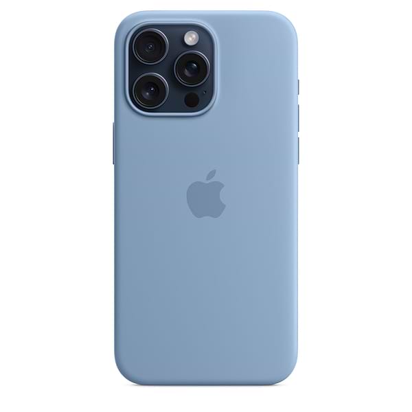 Фото - Чехол для смартфона Apple Silicone Case with MagSafe iPhone 15 Pro Max Winter Blue (MT1Y3)
