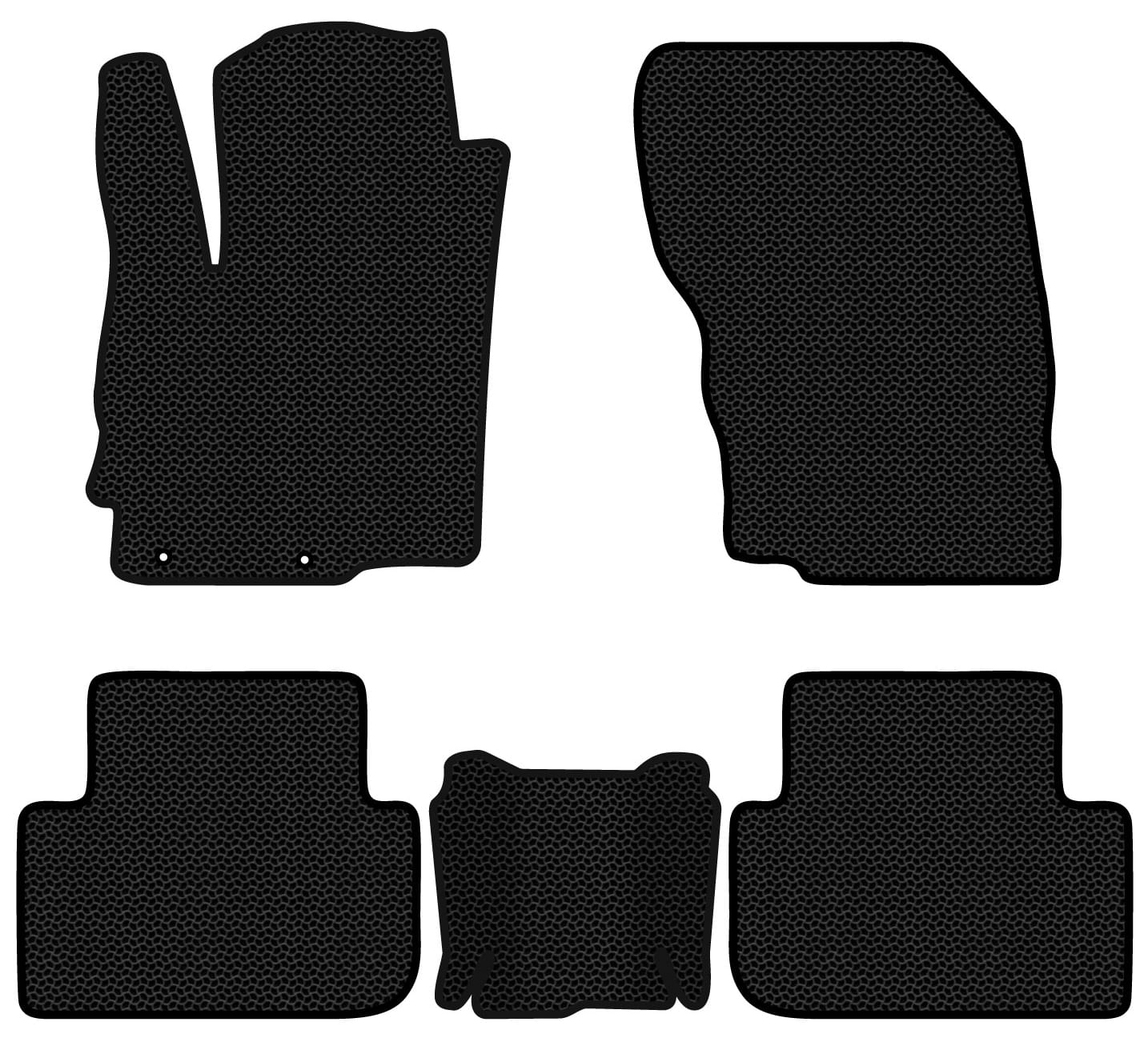 EVA коврики в салон авто EVAtech для Eclipse Cross Mitsubishi 2017-2020 1 поколение SUV EU MT21329C5LA2KBB