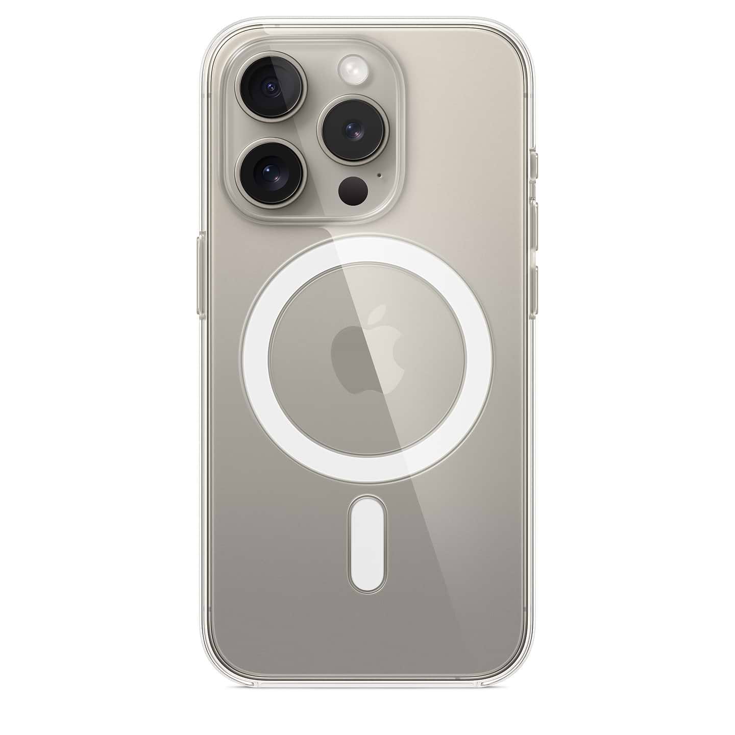Чехол для смартфона Apple Clear Case with MagSafe iPhone 15 Pro  (MT223) - Фото 1