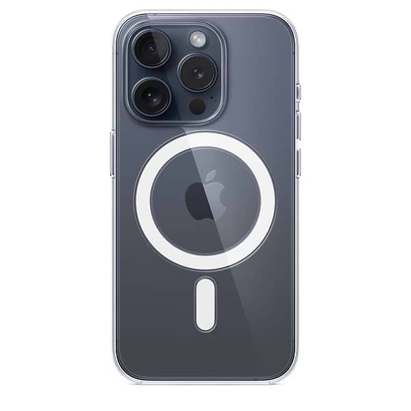 Фото - Чохол для смартфону Apple Clear Case with MagSafe iPhone 15 Pro  (MT223)