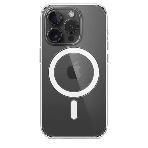 Фото - Чохол для смартфону Apple Clear Case with MagSafe iPhone 15 Pro  (MT223)
