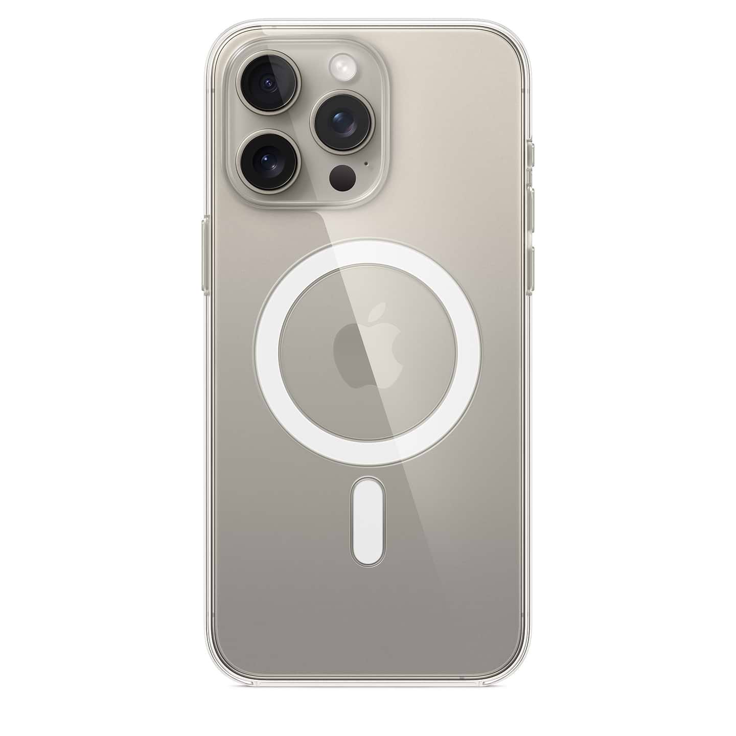 Чехол для смартфона Apple Clear Case with MagSafe iPhone 15 Pro Max (MT233) - Фото 1