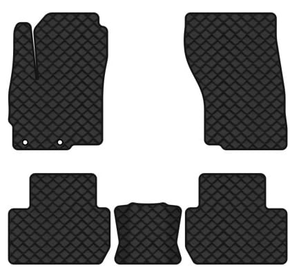 Килимки з екошкіри в салон авто EVAtech для Outlander 7 seats Mitsubishi 2013 3 покоління SUV USA (MT31483C5AV2BBLB)