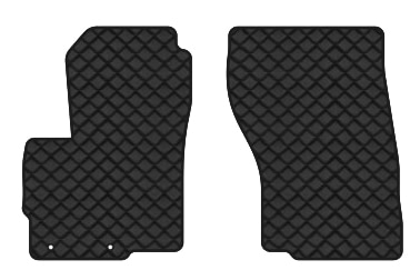 Коврики из экокожи в салон авто передние EVAtech ECO для Outlander 5 seats Mitsubishi 2013 3 поколение SUV EU (MT31513AB2LA2BBB)