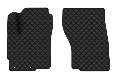 Коврики из экокожи в салон авто передние EVAtech ECO для Outlander 5 seats Mitsubishi 2013 3 поколение SUV EU (MT31513AD2LA2BBB)