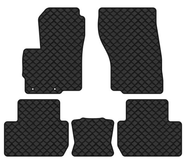 Килимки з екошкіри в салон авто EVAtech для Outlander 5 seats Mitsubishi 2013 3 покоління SUV EU (MT31513CB5LA2BBB)