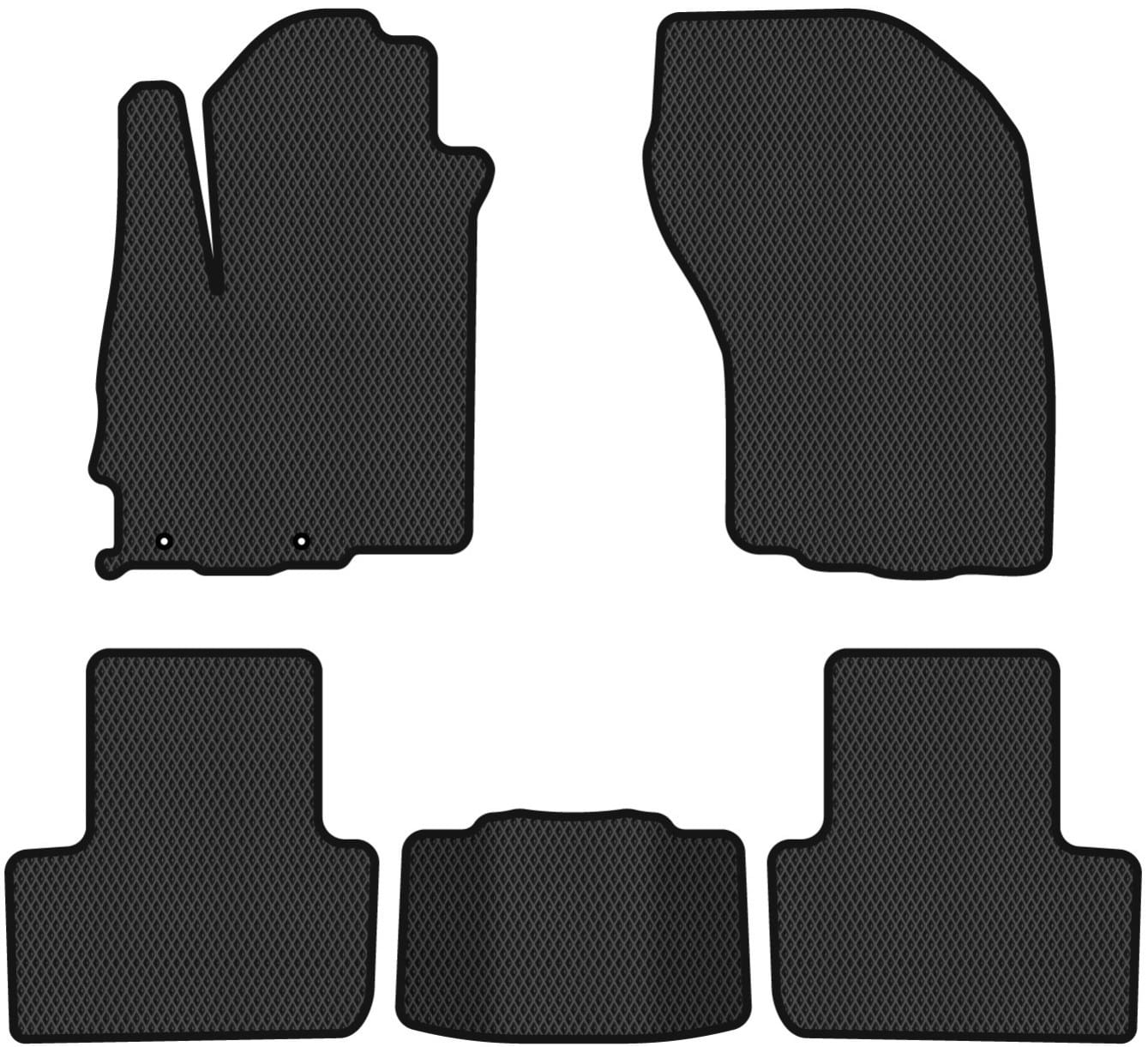 EVA килимки в салон авто EVAtech для ASX Mitsubishi 2010-2017 1 покоління SUV EU (MT31686CV5LA2RBB)