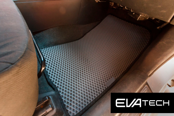 Фото - Килимки з екошкіри в салон авто EVAtech для Outlander Mitsubishi 2003-2006 1 покоління SUV EU (MT3179CCC5CP1BBB)