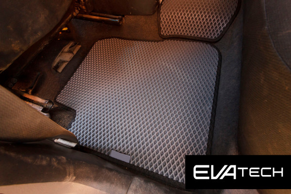 Фото - Килимки з екошкіри в салон авто EVAtech для Outlander Mitsubishi 2003-2006 1 покоління SUV EU (MT3179CCC5CP1BBB)