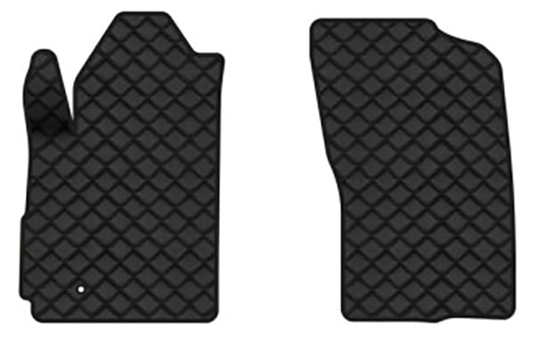 Килимки з екошкіри в салон авто передні EVAtech для Outlander Mitsubishi 2003-2006 1 поколение SUV EU MT3179AVC2CP1BBB