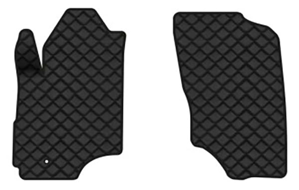 Коврики из экокожи в салон авто передние EVAtech для Outlander Mitsubishi 2003-2006 1 поколение SUV EU MT3179AVO2CP1BBB