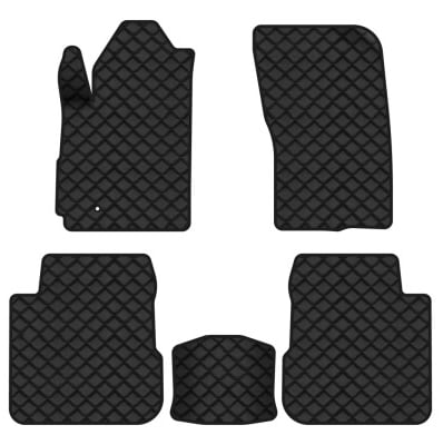 Килимки з екошкіри в салон авто EVAtech для Outlander Mitsubishi 2003-2006 1 покоління SUV EU (MT3179CCC5CP1BBB)