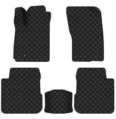 Килимки з екошкіри в салон авто EVAtech для Outlander Mitsubishi 2003-2006 1 покоління SUV EU (MT3179CDC5CP1BBB)