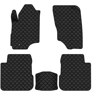 Килимки з екошкіри в салон авто EVAtech для Outlander Mitsubishi 2003-2006 1 покоління SUV EU (MT3179COO5CP1BBB)