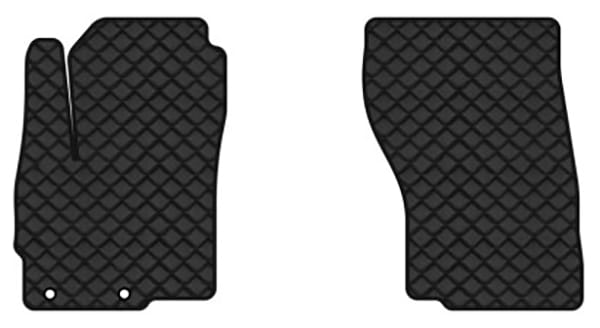 Коврики из экокожи в салон авто передние EVAtech для Outlander 5 seats Mitsubishi 2013 3 поколение SUV EU MT3180A2AV2BBB