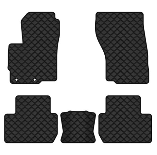 Килимки з екошкіри в салон авто EVAtech для Outlander 5 seats Mitsubishi 2013 3 покоління SUV EU (MT3180CB5AV2BBB)