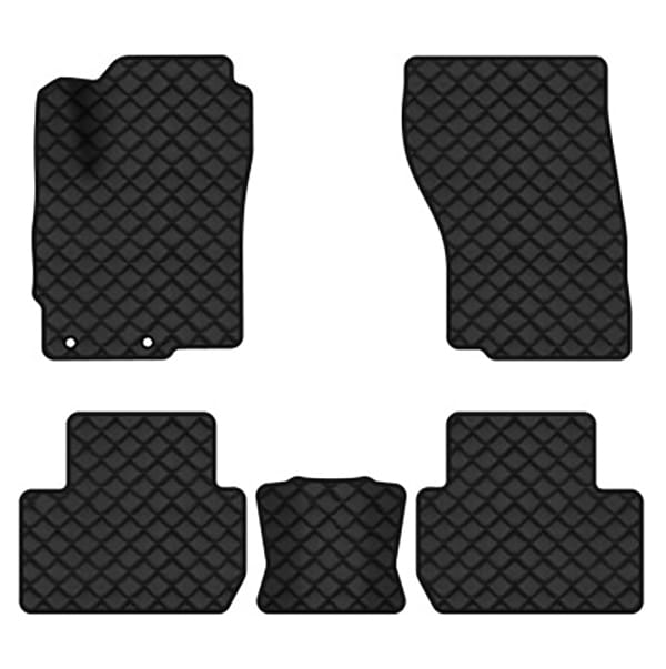 Килимки з екошкіри в салон авто EVAtech для Outlander 5 seats Mitsubishi 2013 3 покоління SUV EU (MT3180CD5AV2BBB)