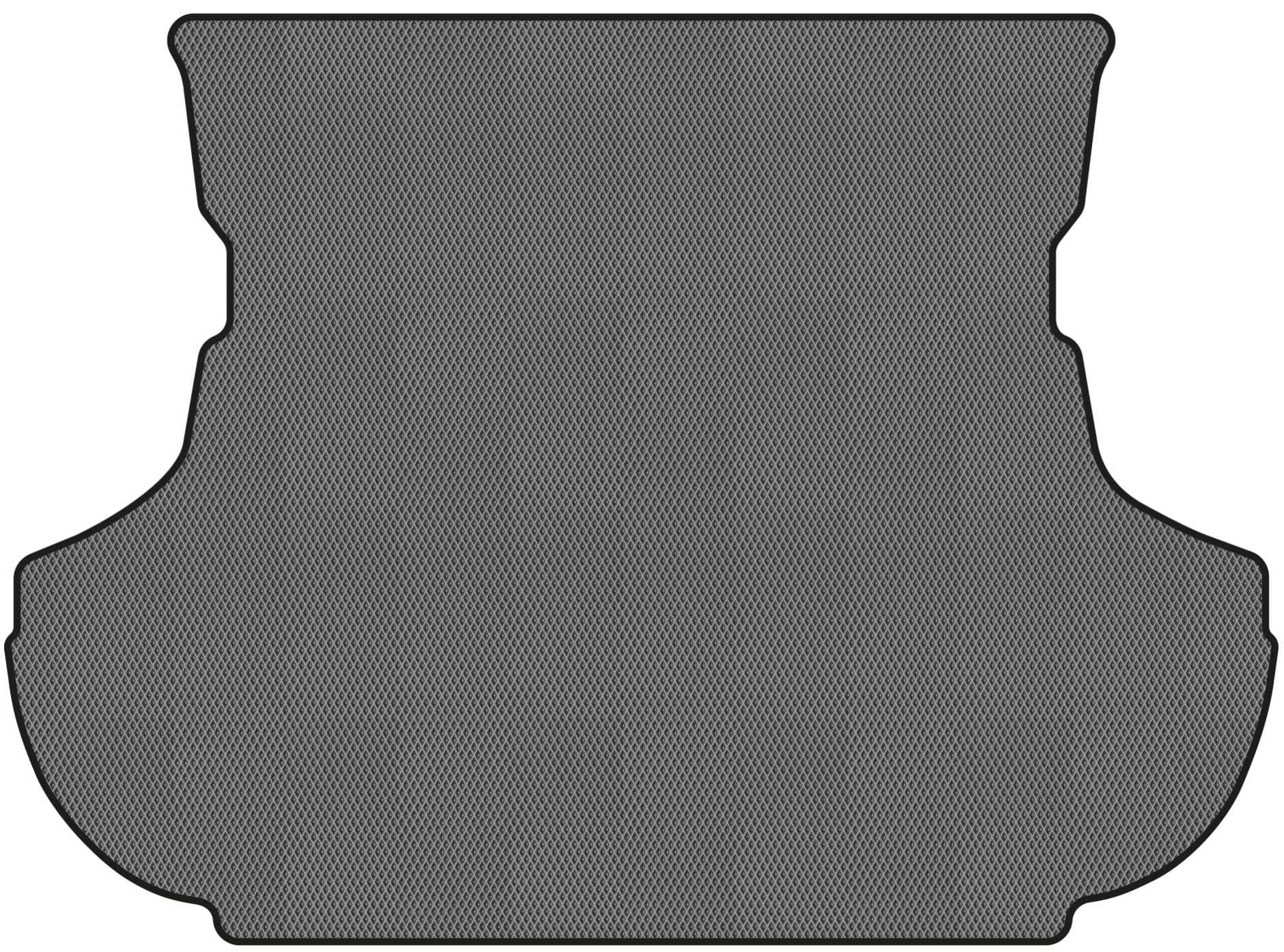 EVA килимок в багажник авто EVAtech для Outlander XL Mitsubishi 2006-2012 2 покоління SUV EU (MT3181BA1RGB)