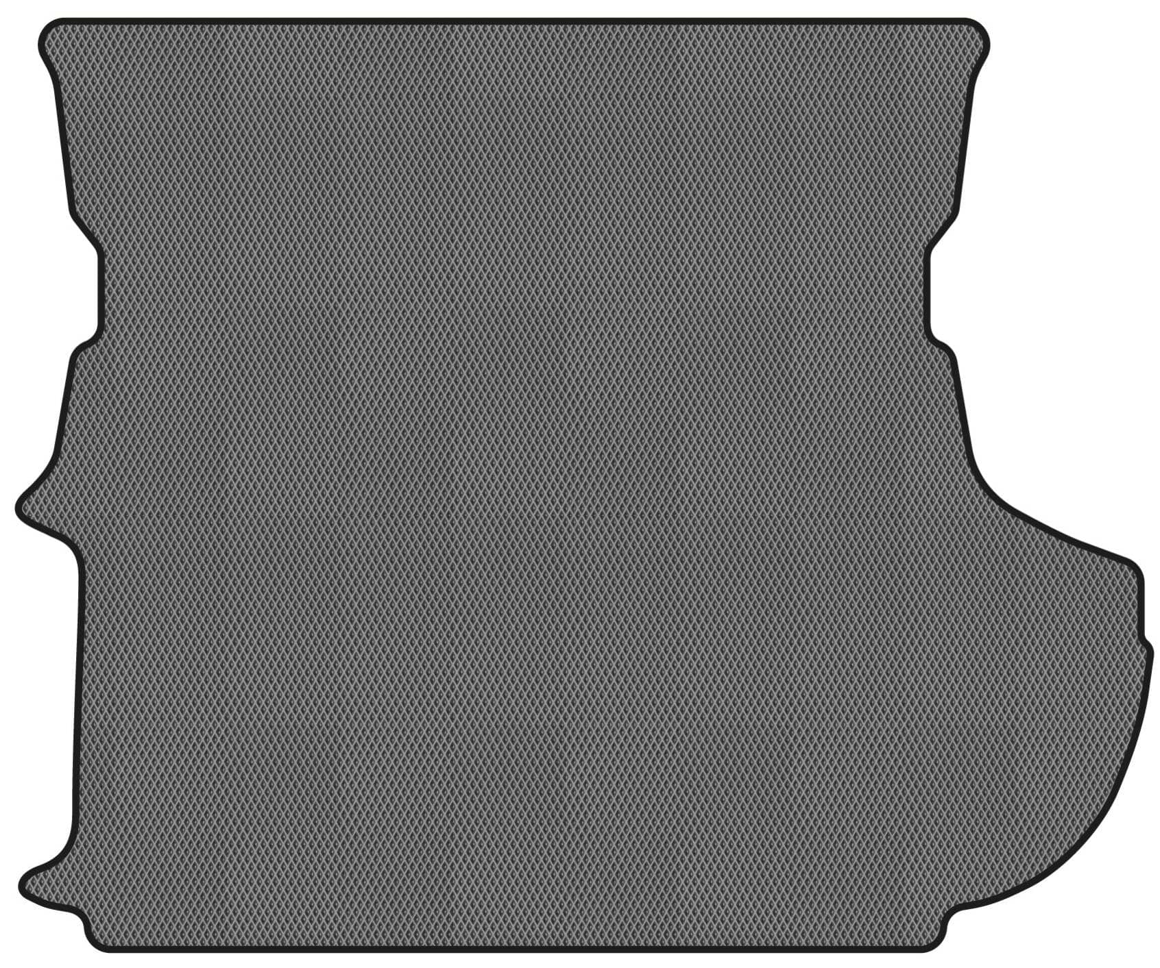 EVA килимок в багажник авто EVAtech для Outlander XL Mitsubishi 2006-2012 2 покоління SUV EU (MT3181BD1RGB)