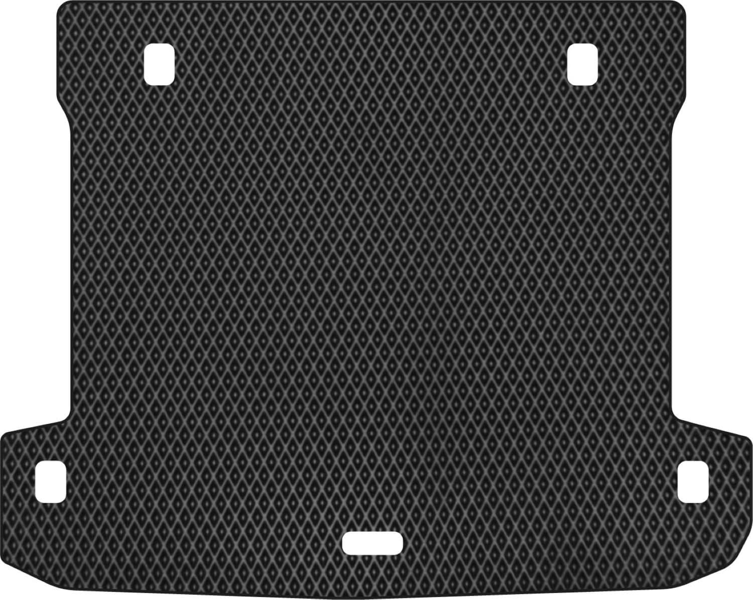 EVA килимок в багажник авто EVAtech для Pajero Wagon (V80) 5 seats Mitsubishi 2006-2021 4 покоління SUV EU (MT32718B1RBB)