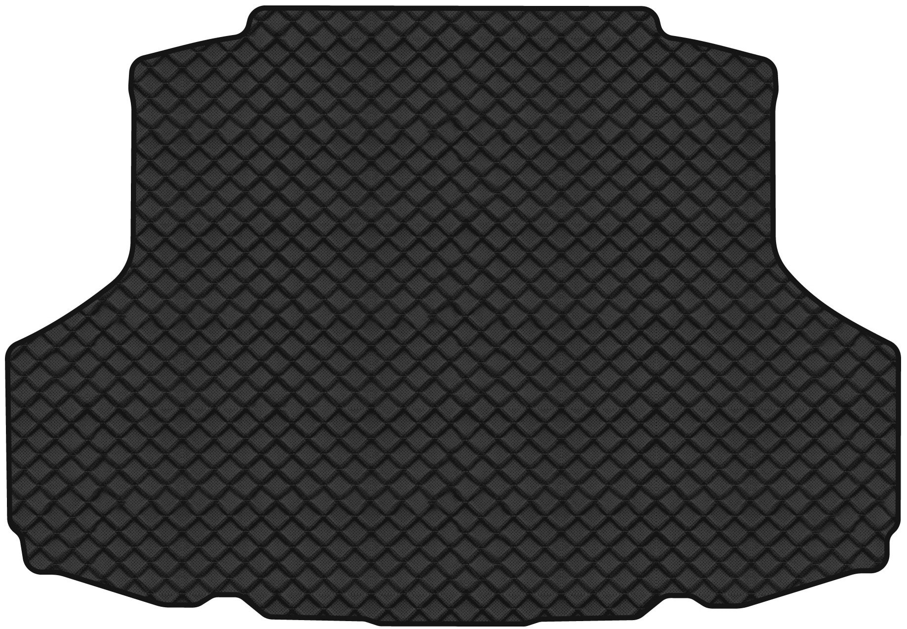 Коврик из экокожи в багажник авто EVAtech ECO для Lancer (9) Mitsubishi 2000-2009 9 поколение Sedan EU MT32725B1BBB