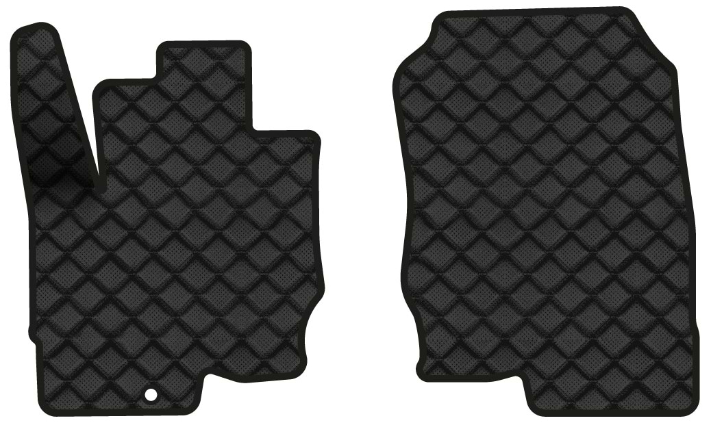 Килимки з екошкіри в салон авто передні EVAtech для Colt 3-doors MT Mitsubishi 2004-2012 6 поколение Htb EU MT33302A2AV1BBB