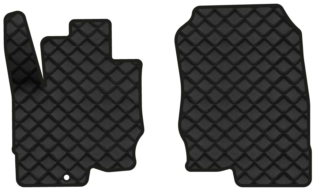 Килимки з екошкіри в салон авто передні EVAtech для Colt 5-doors MT Mitsubishi 2004-2012 6 поколение Htb EU MT3363A2AV1BBB