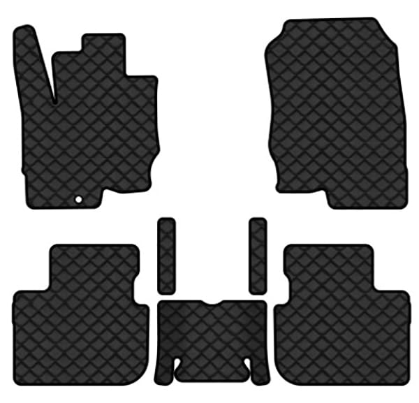 Коврики из экокожи в салон авто EVAtech для Colt 5-doors MT Mitsubishi 2004-2012 6 поколение Htb EU (MT3363C7AV1BBB)