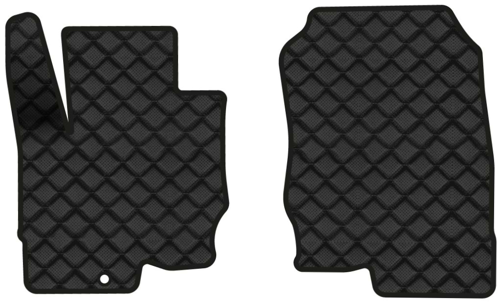 Килимки з екошкіри в салон авто передні EVAtech для Colt 5-doors AT Mitsubishi 2004-2012 6 поколение Htb EU MT33807A2AV1BBB