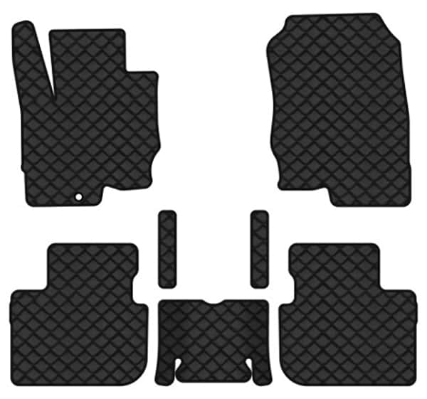 Коврики из экокожи в салон авто EVAtech для Colt 5-doors AT Mitsubishi 2004-2012 6 поколение Htb EU (MT33807C7AV1BBB)