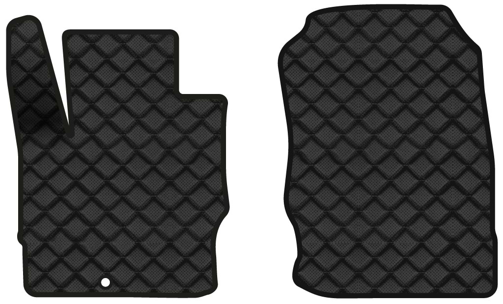 Килимки з екошкіри в салон авто передні EVAtech для Colt 3-doors AT Mitsubishi 2004-2012 6 поколение Htb EU MT33808A2AV1BBB