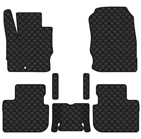 Коврики из экокожи в салон авто EVAtech для Colt 3-doors AT Mitsubishi 2004-2012 6 поколение Htb EU (MT33808C7AV1BBB)