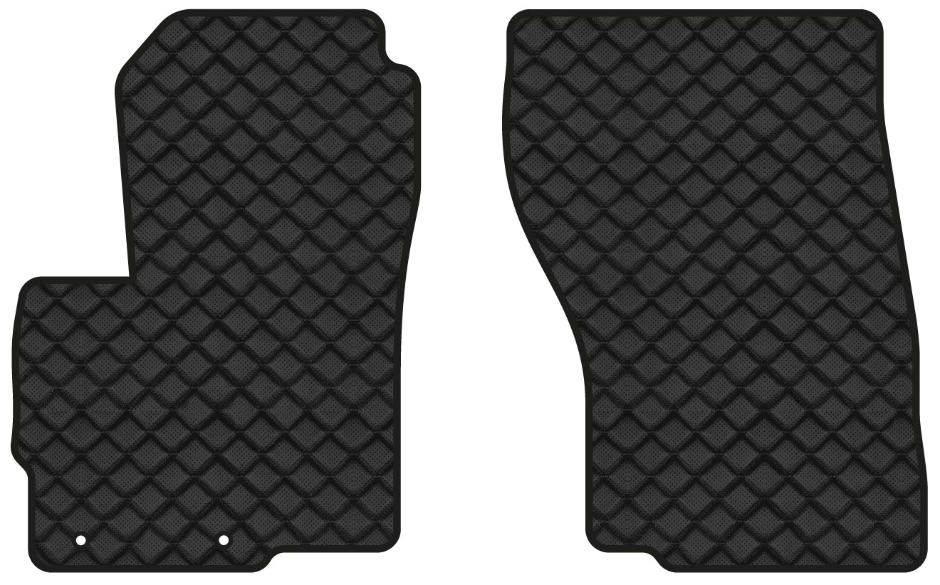 Коврики из экокожи в салон авто передние EVAtech для Outlander 7 seats Mitsubishi 2013 3 поколение SUV EU MT34229AB2LA2BBB