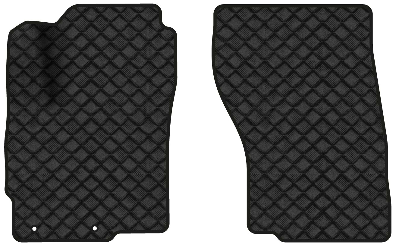 Килимки з екошкіри в салон авто передні EVAtech для Outlander 7 seats Mitsubishi 2013 3 поколение SUV EU MT34229AD2LA2BBB