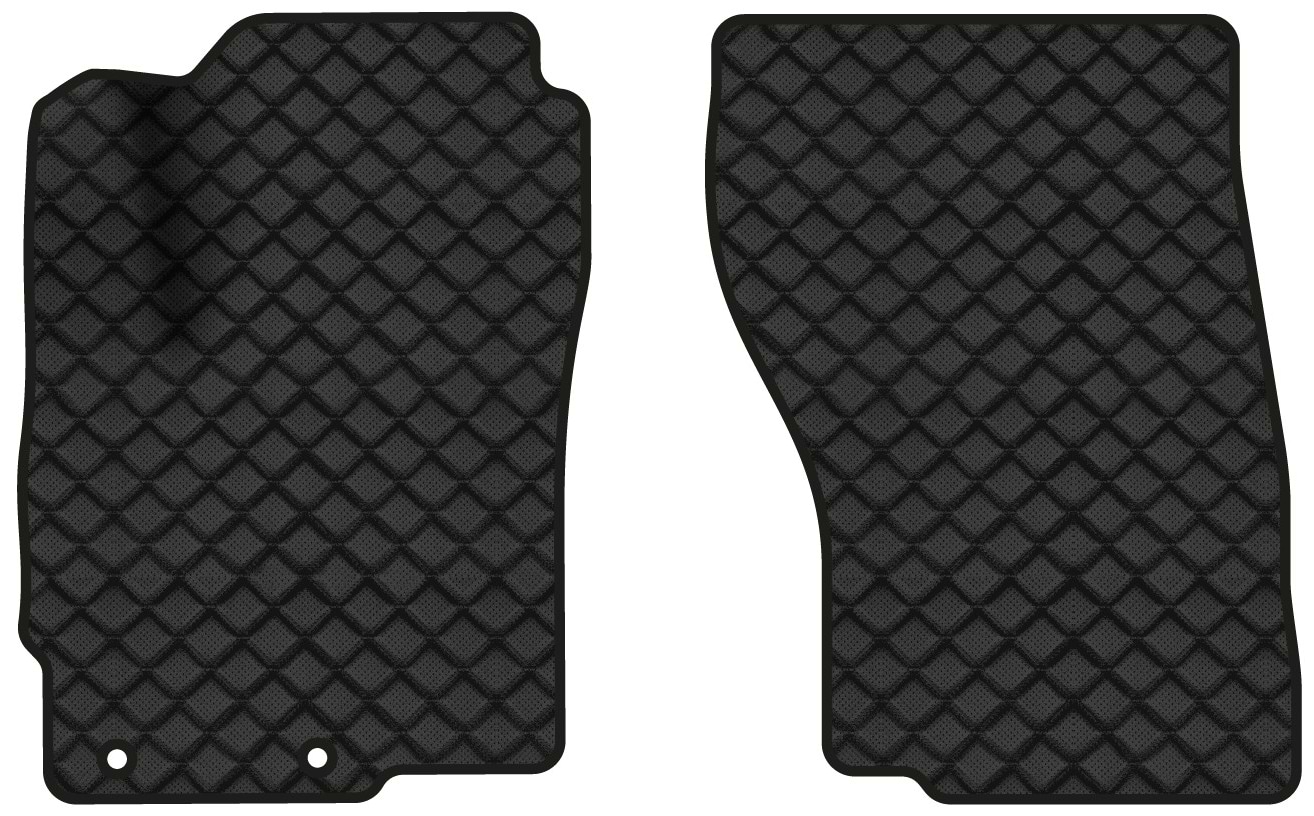 Килимки з екошкіри в салон авто передні EVAtech для Outlander 7 seats Mitsubishi 2013 3 поколение SUV EU MT34230AD2AV2BBB