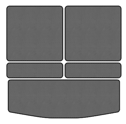 EVA коврик в багажник авто EVAtech для Outlander 7 seats Mitsubishi 2013 3 поколение SUV EU (MT34230BE5SGB)