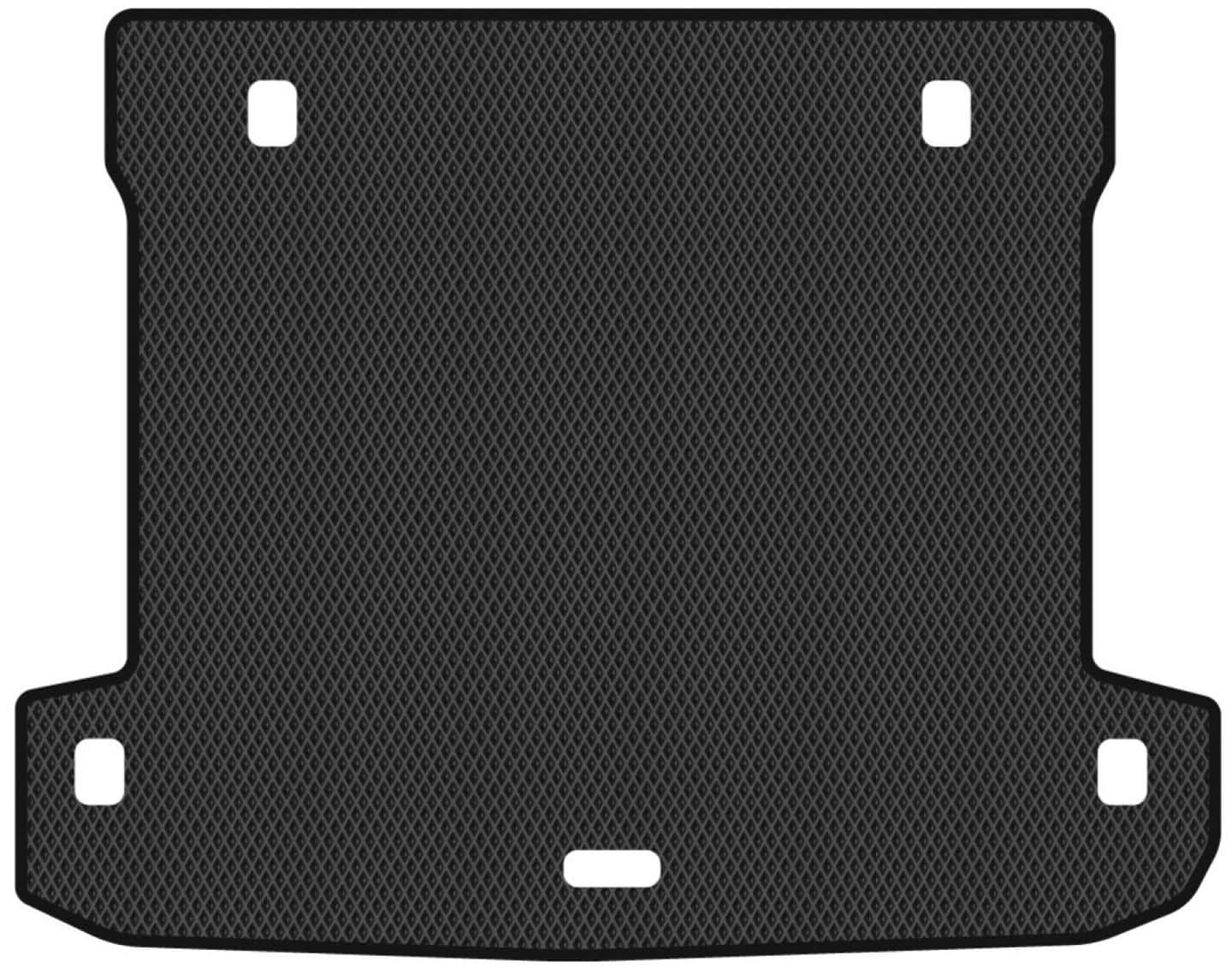 EVA килимок в багажник авто EVAtech для Pajero Wagon (V80) 5 seats Mitsubishi 2006-2021 4 покоління SUV EU MT3578B1RBB