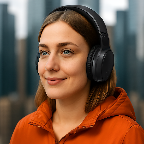 Фото - Навушники накладні бездротові Media-Tech 3MOTION ANC BT (MT3611) Black