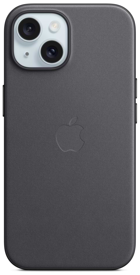Фото - Чохол для смартфону Apple FineWoven Case with MagSafe iPhone 15 Black (MT393)